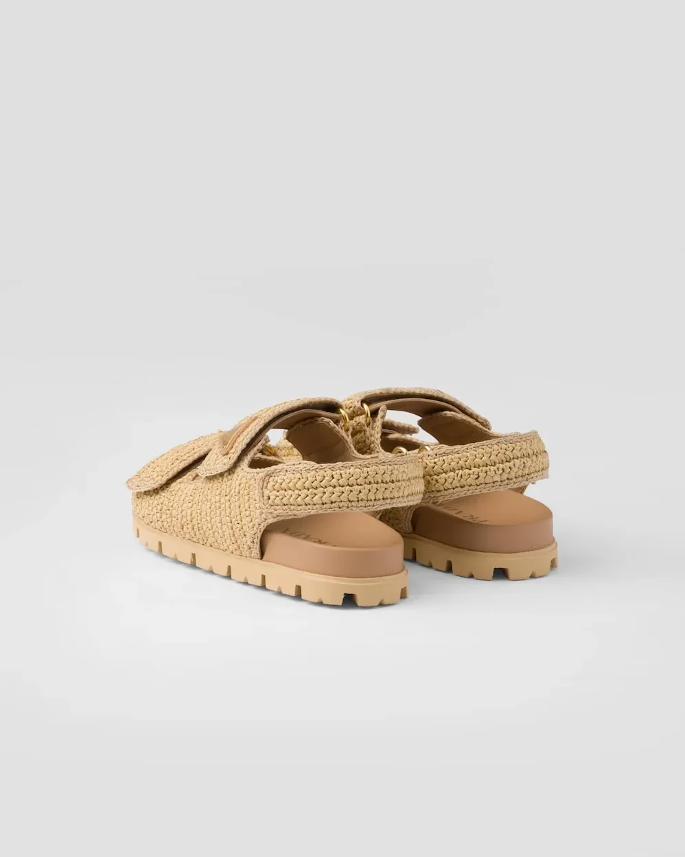 Prada Crochet Sandals Beige 1X440N_2C2T_F0018_F_020