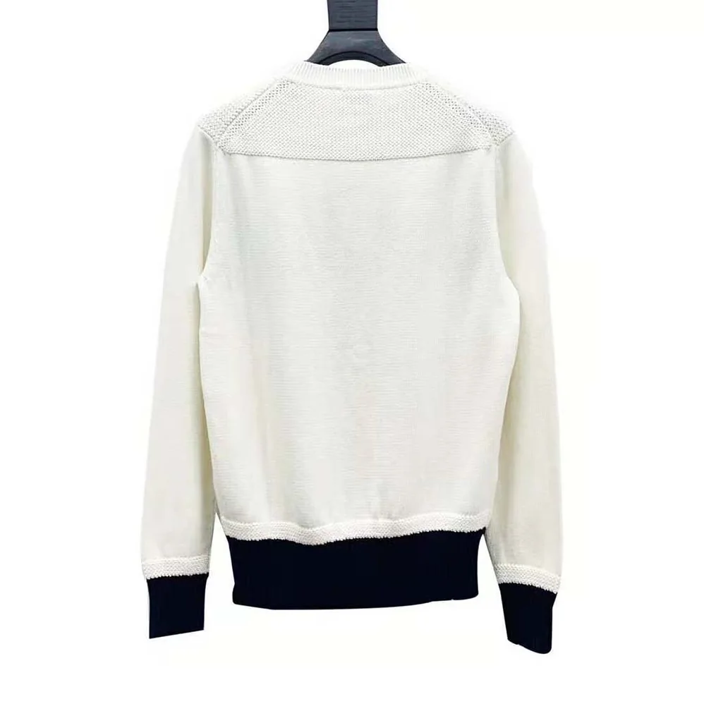Dior Kenny Scharf Sweater White Technical Cotton for Women