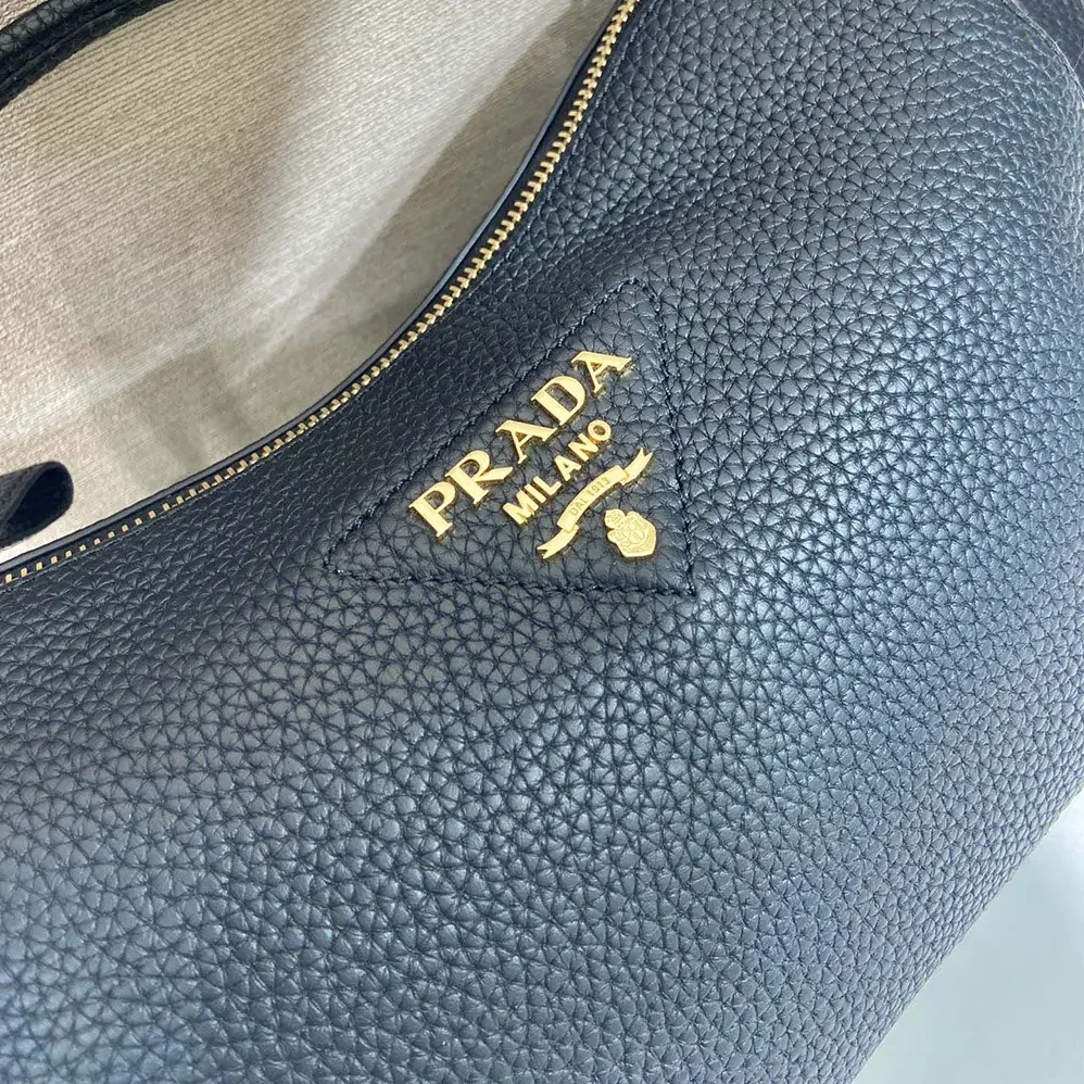 Prada Small Leather Bag for Women in Black Prada Small Leather Bag for Women in Black