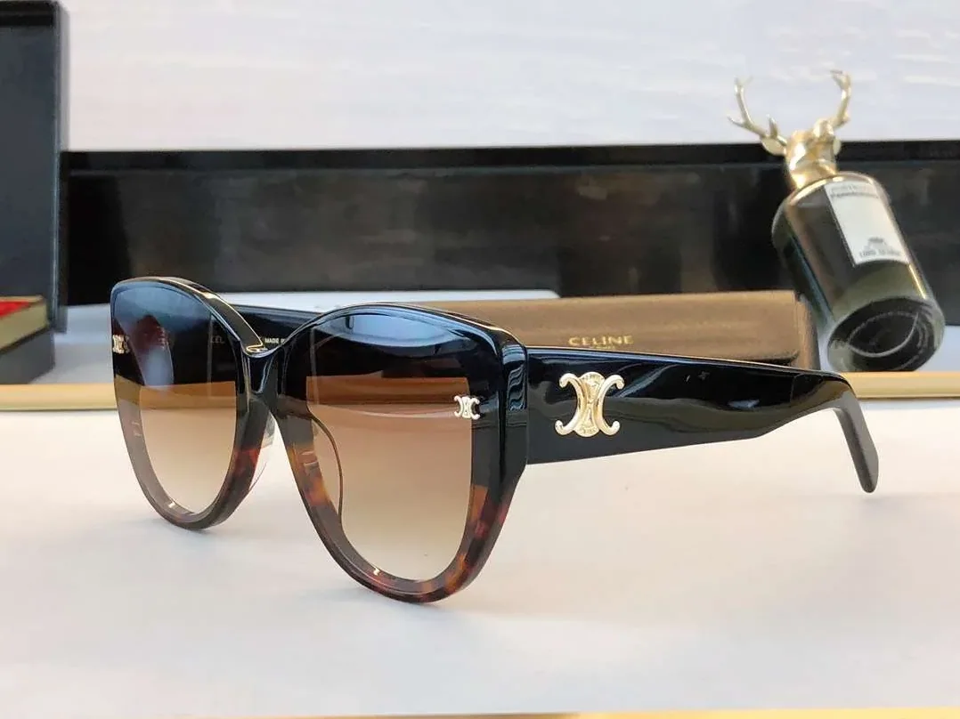 Celine Cat Ear Glasses Black
