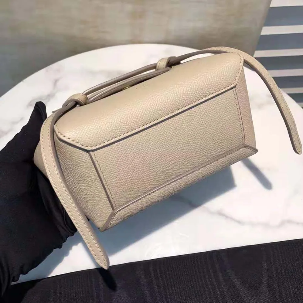 Celine Pico Belt Bag in Grained Calfskin for Women in Beige Celine Pico Belt Bag in Grained Calfskin for Women in Beige