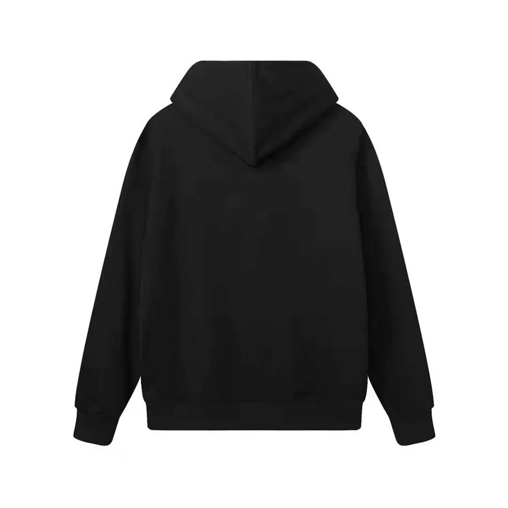 Dior Christian Dior Couture Hooded Sweatshirt Black Cotton Fleece for Women Dior Christian Dior Couture Hooded Sweatshirt Black Cotton Fleece for Women