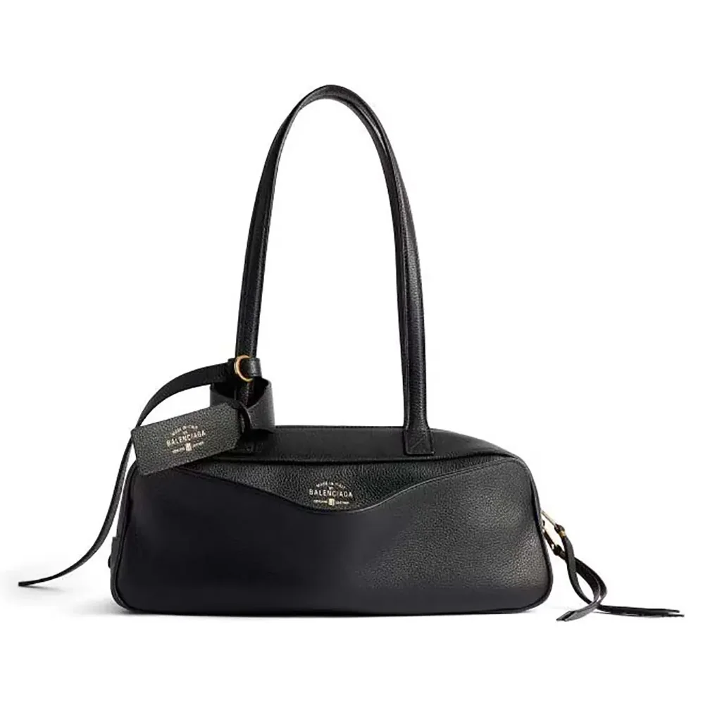 Prada Carrie Bowling Bag Small in Black Calfskin for Women Prada Carrie Bowling Bag Small in Black Calfskin for Women