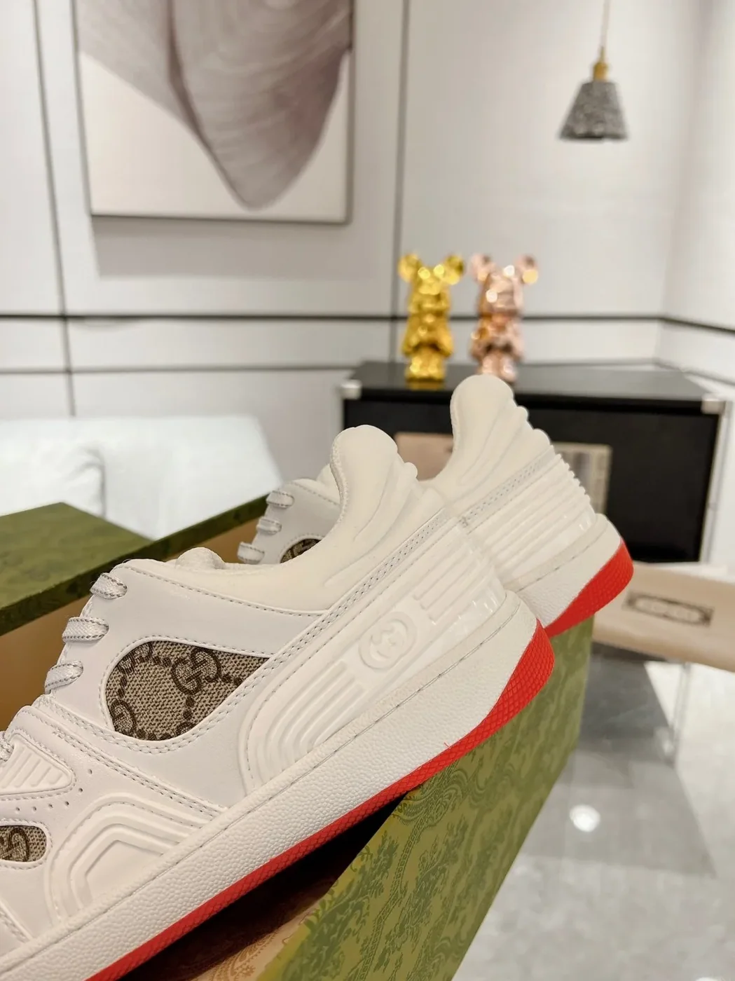 Gucci Basket Sneaker White Gucci Basket Sneaker White