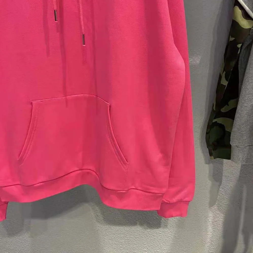 Celine Loose Sweatshirt in Cotton Fleece for Women in Pink