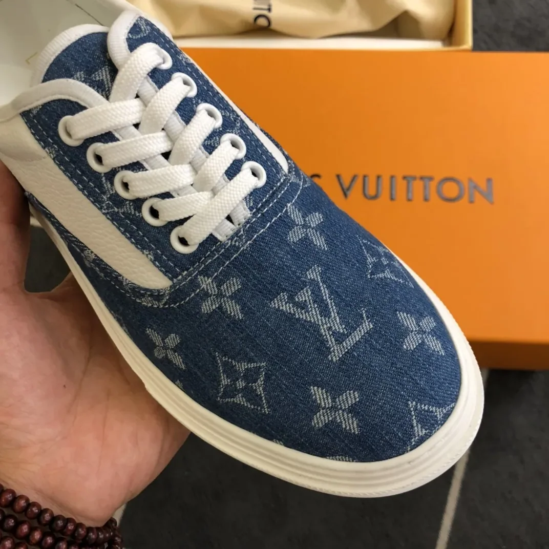 Louis Vuitton LV Trocadero Richelieu Sneaker Blue Louis Vuitton LV Trocadero Richelieu Sneaker Blue