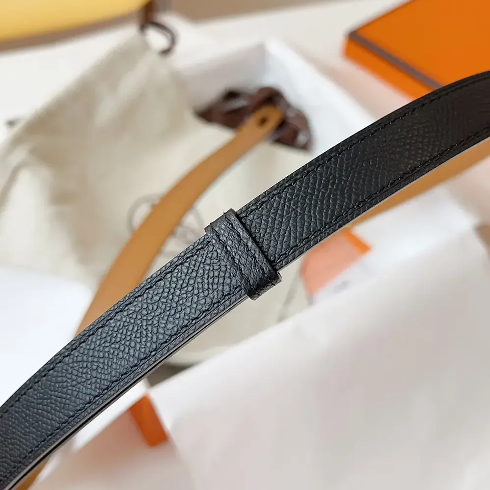 Hermes Kelly 18 Belt for Women in Black Hermes Kelly 18 Belt for Women in Black
