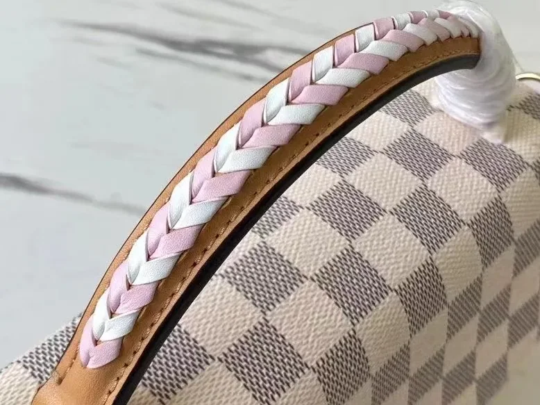 Louis Vuitton Croisette Damier Azur Canvas Pink