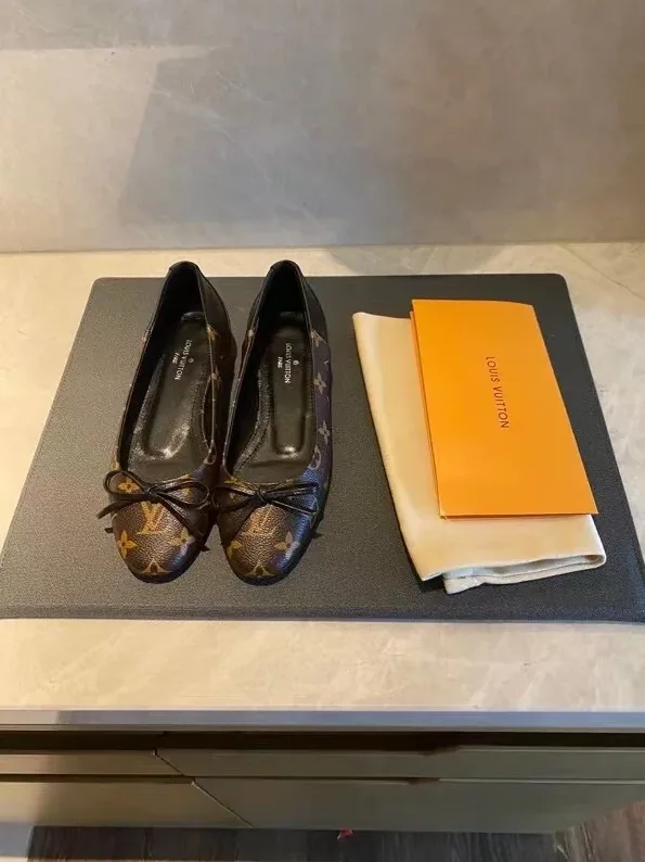 Louis Vuitton Joy Ballerina Brown And Black for Women