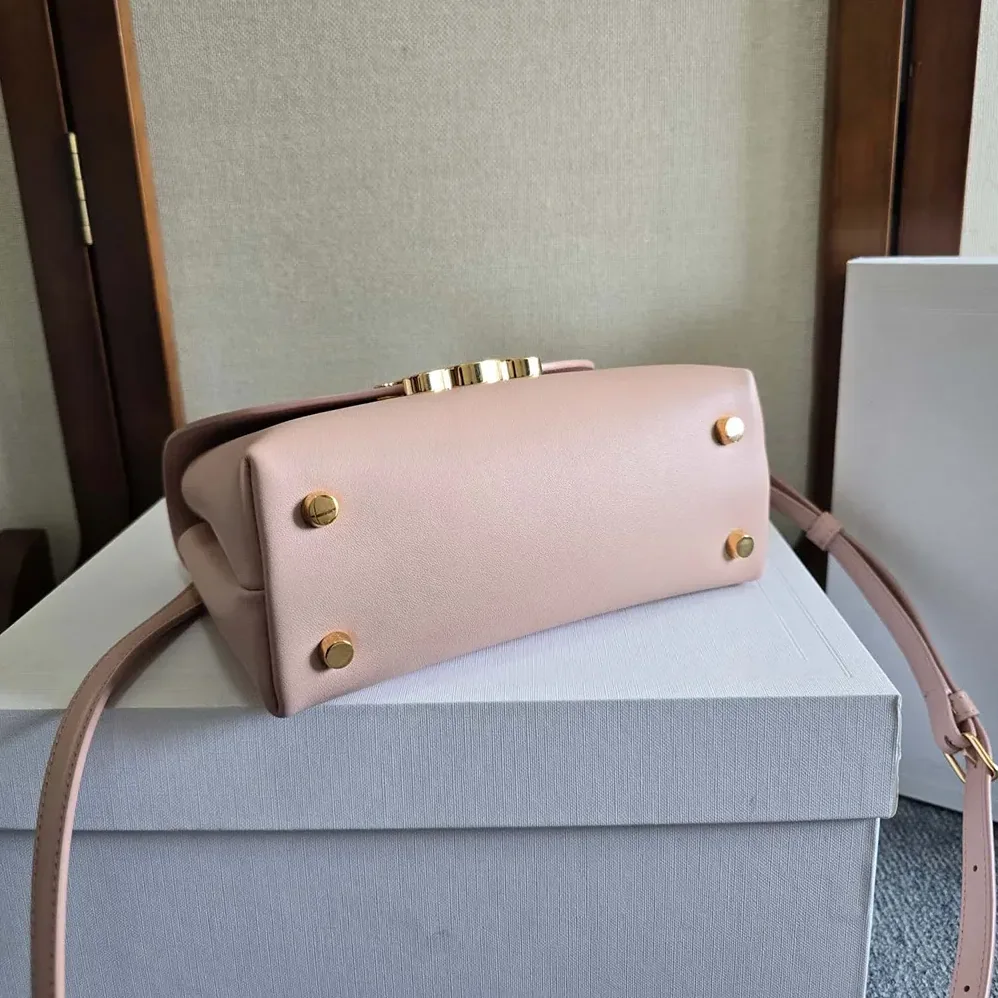 Celine Teen Nino Bag in Smooth Satinated Calfskin for Women in Pink