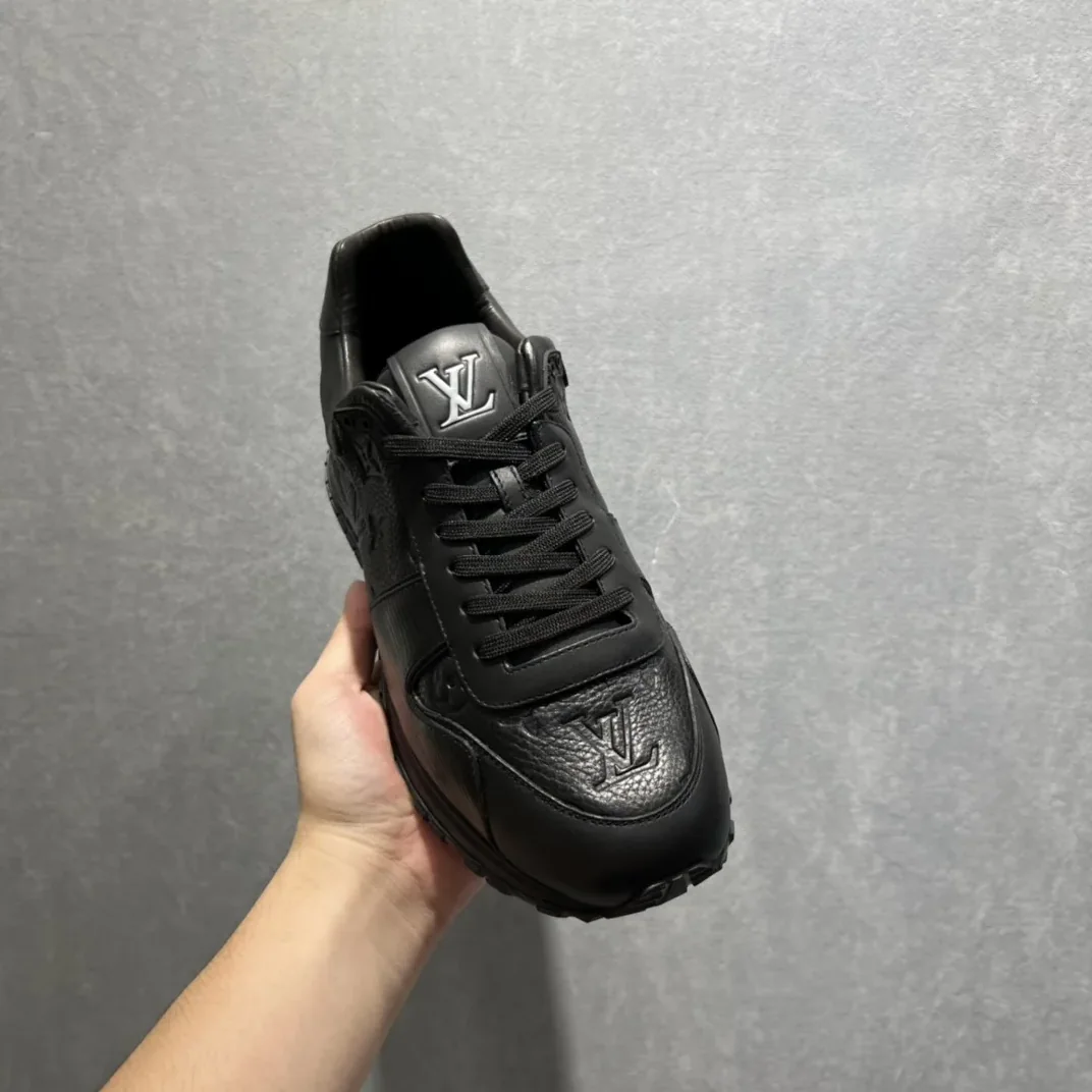 Louis Vuitton Run Away Sneaker Black LV 1A9ZKQ Louis Vuitton Run Away Sneaker Black LV 1A9ZKQ