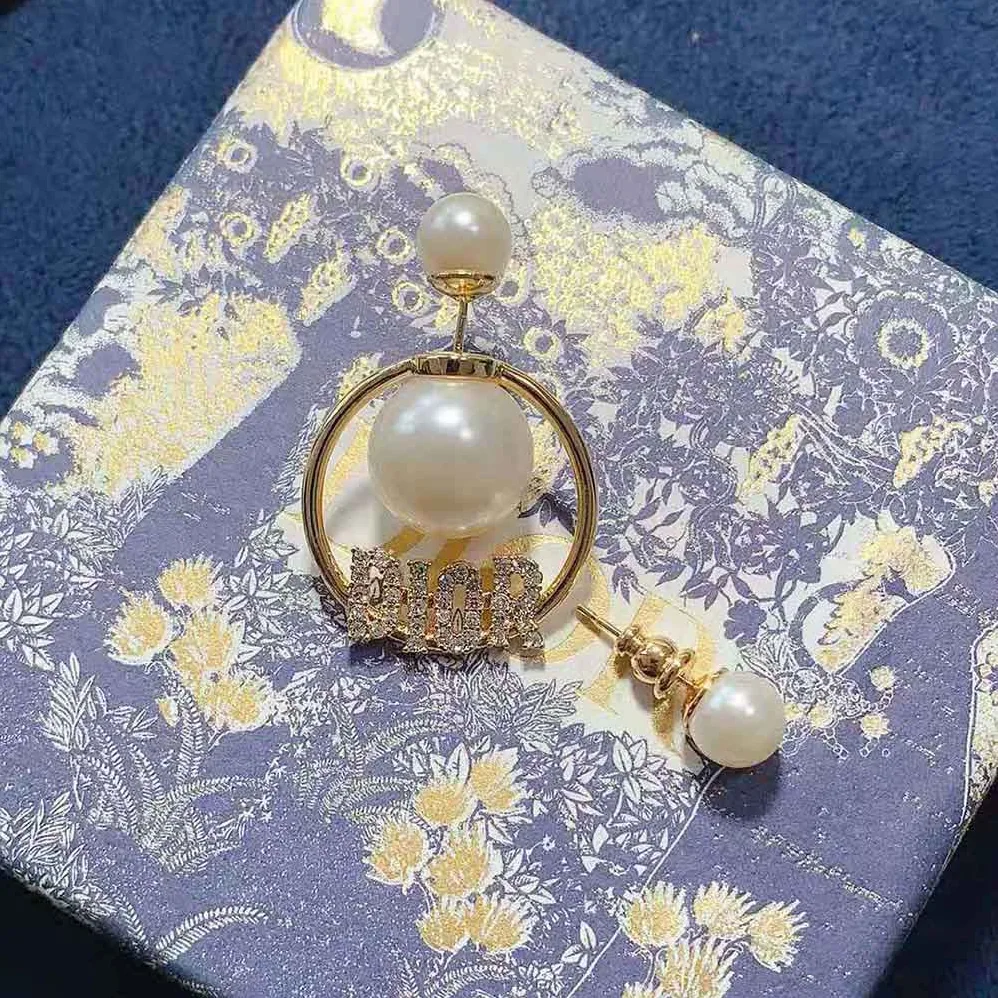 Dior Tribales Earrings Gold for Women in Finish Metal