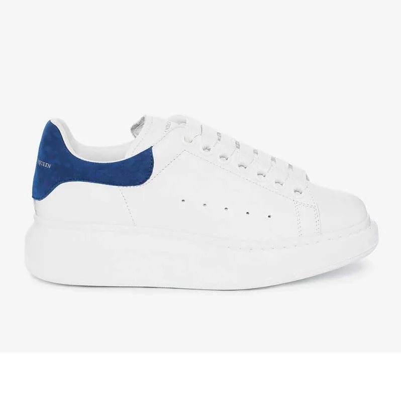 Alexander McQueen Oversized Sneaker Shoes for Women in Navy Blue Alexander McQueen Oversized Sneaker Shoes for Women in Navy Blue