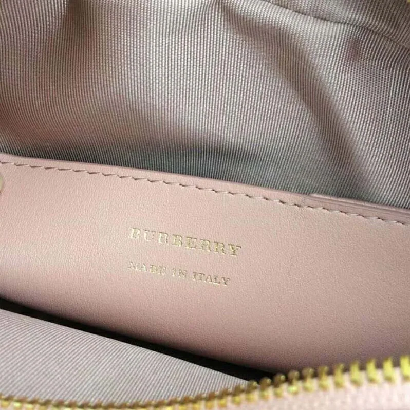 Burberry The 1983 Check Link Camera Bag for Women in Pink Burberry The 1983 Check Link Camera Bag for Women in Pink
