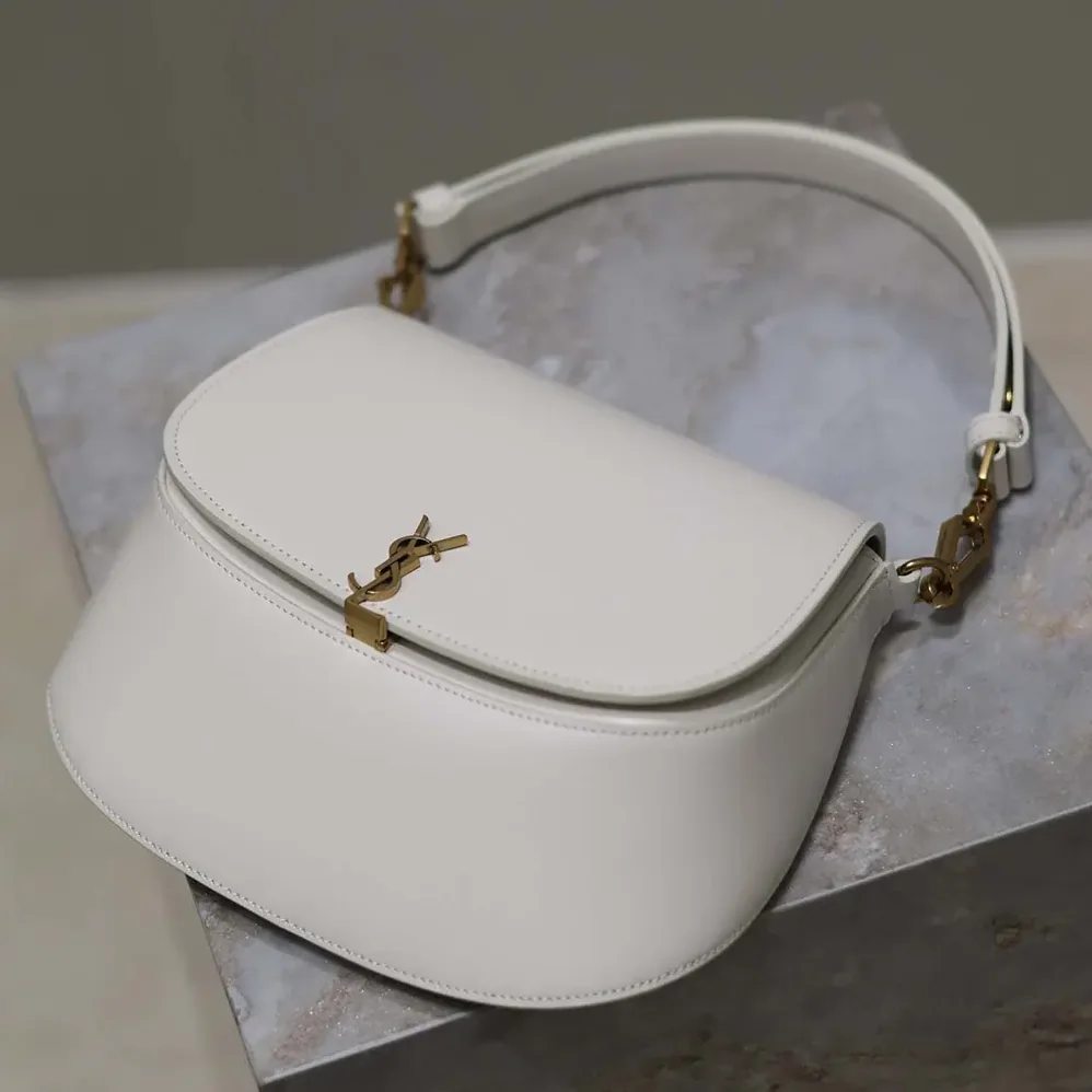 Saint Laurent YSL Voltaire Top Handle in Box Saint Laurent for Women in White