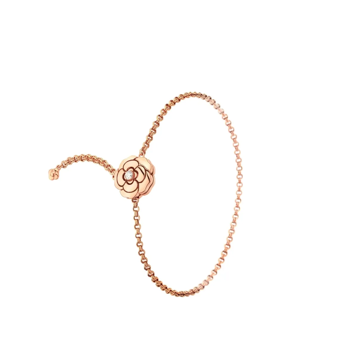 Chanel Extrait De Camélia Bracelet Rose Gold Chanel Extrait De Camélia Bracelet Rose Gold