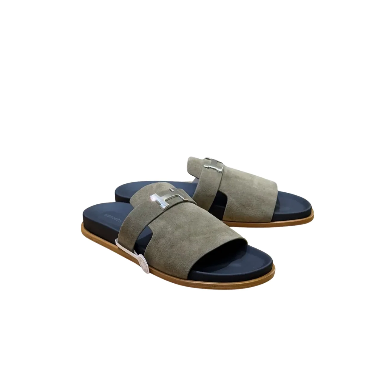 Hermes Jaures Sandals Etoupe Hermes Jaures Sandals Etoupe