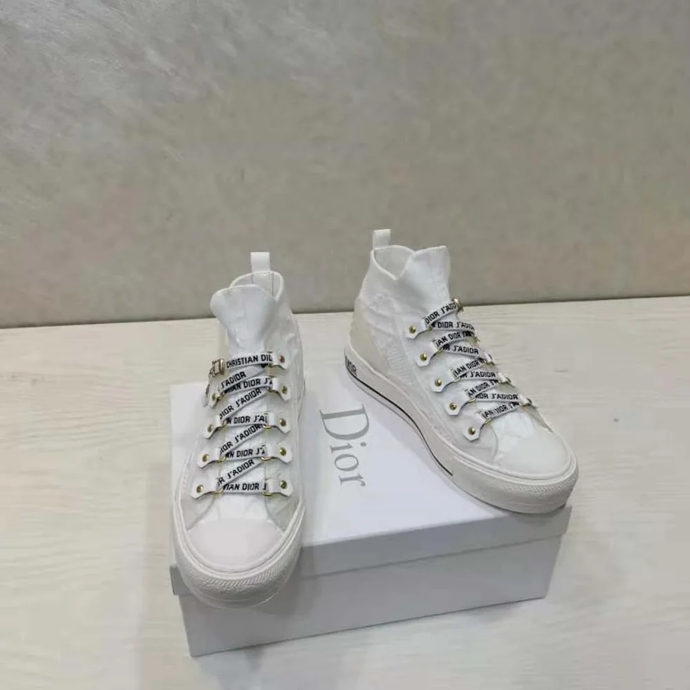 Dior Walk'n'dior Sneaker White Cannage Technical Mesh for Women