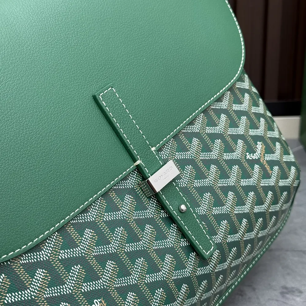 Goyard Coursier Messenger Bag for Unisex in Green