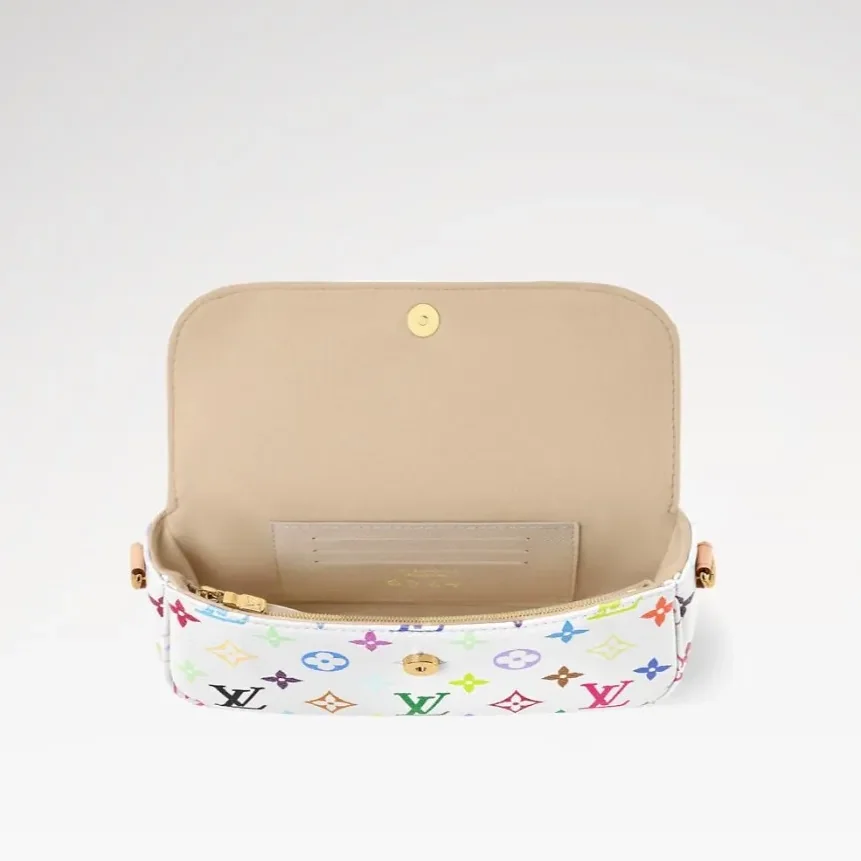 Louis Vuitton LV x TM Wallet On Chain Ivy Crossbody Bag in Multicolor Gold Hardware