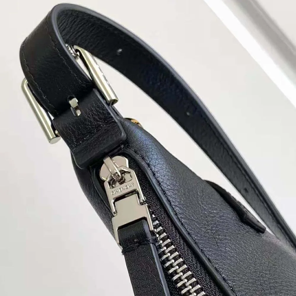 Givenchy Mini Voyou Bag in Leather for Women in Black Givenchy Mini Voyou Bag in Leather for Women in Black