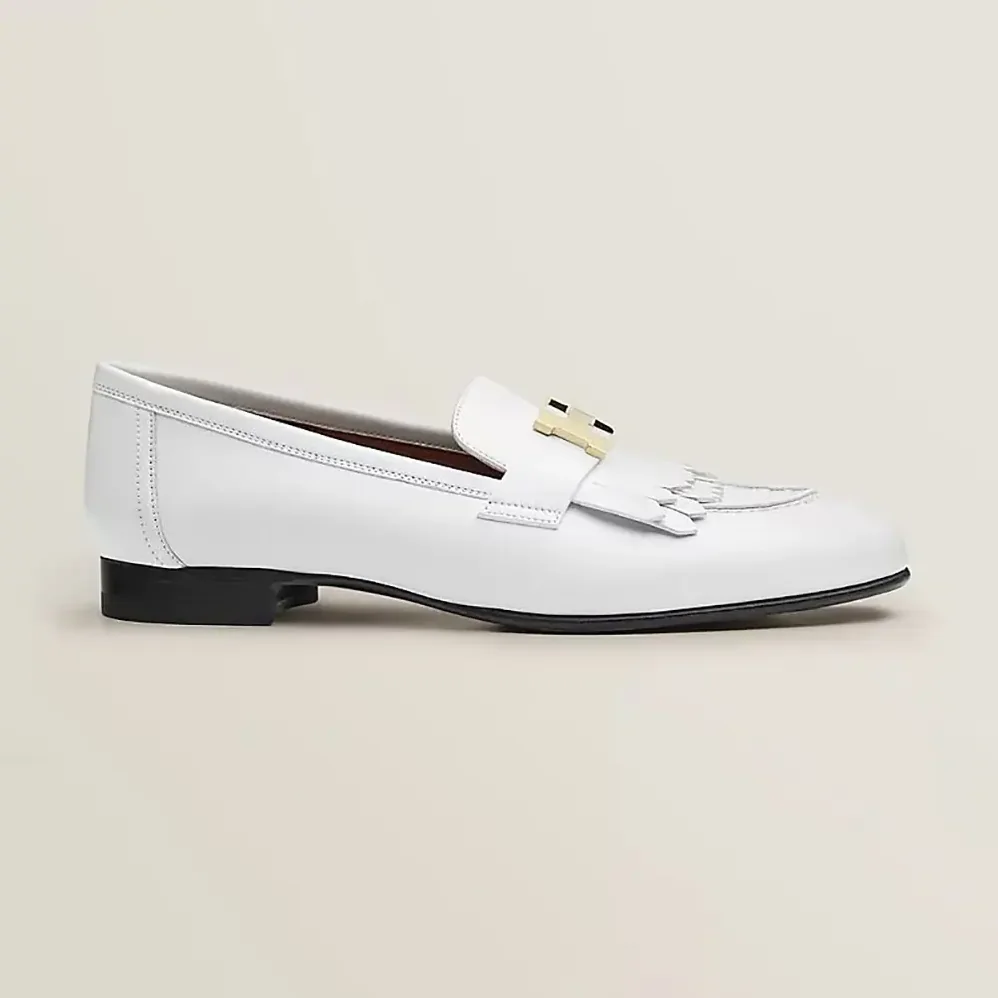 Hermes Royal loafer in Calfskin for Women in White Hermes Royal loafer in Calfskin for Women in White
