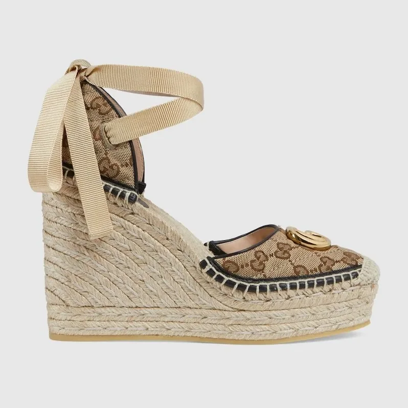 Gucci GG Matelasse Platform Espadrille for Women Gucci GG Matelasse Platform Espadrille for Women