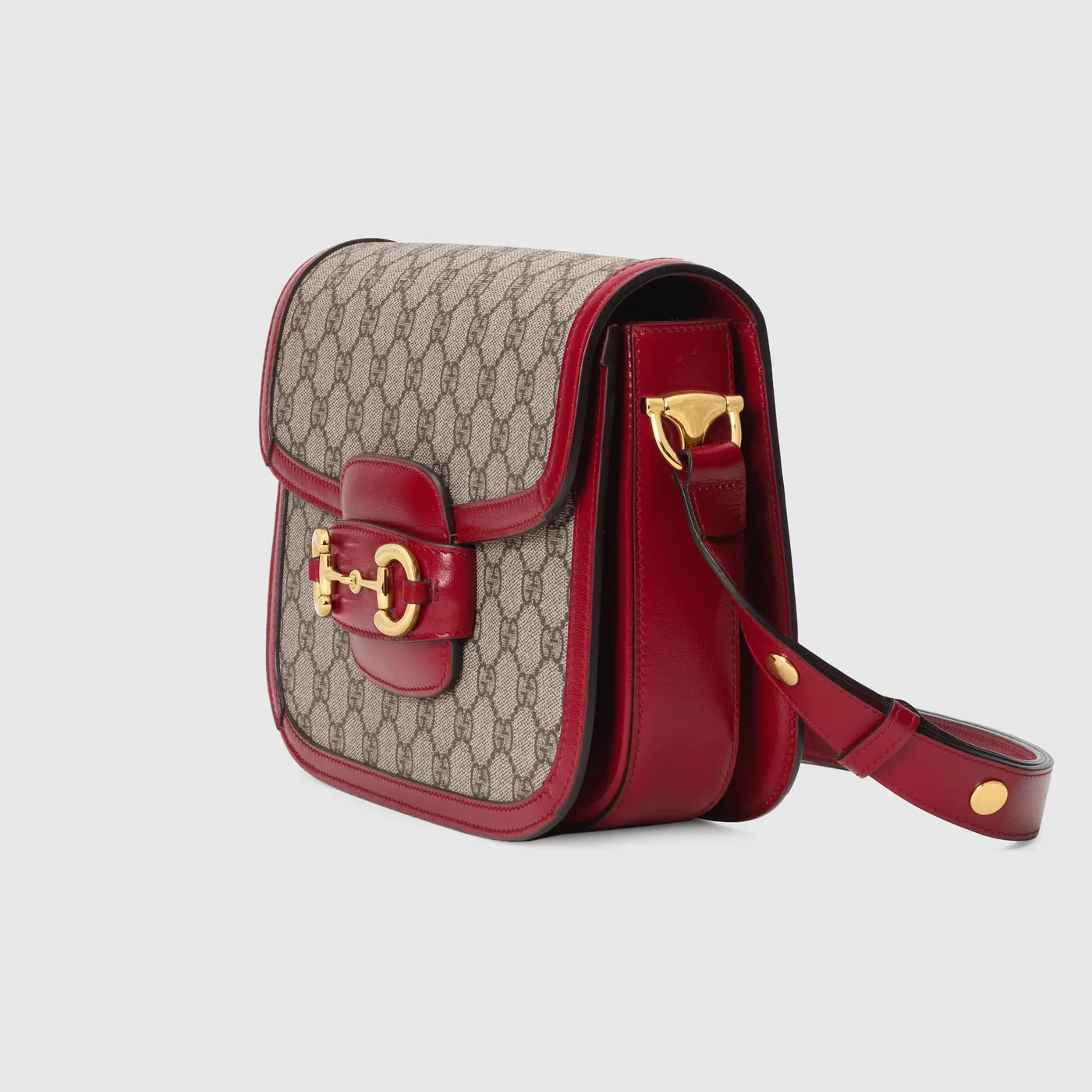 Horsebit 1955 Shoulder Bag Red