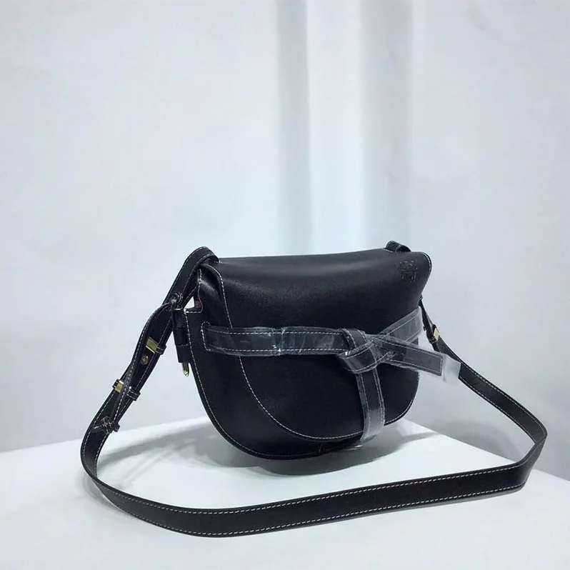 Loewe Mini Gate Bag Light Black Color for Women Loewe Mini Gate Bag Light Black Color for Women