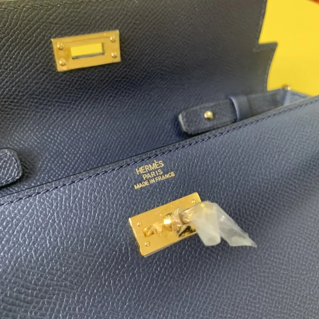 Hermes Kelly Wallet To Go Woc Epsom Blue Hermes Kelly Wallet To Go Woc Epsom Blue
