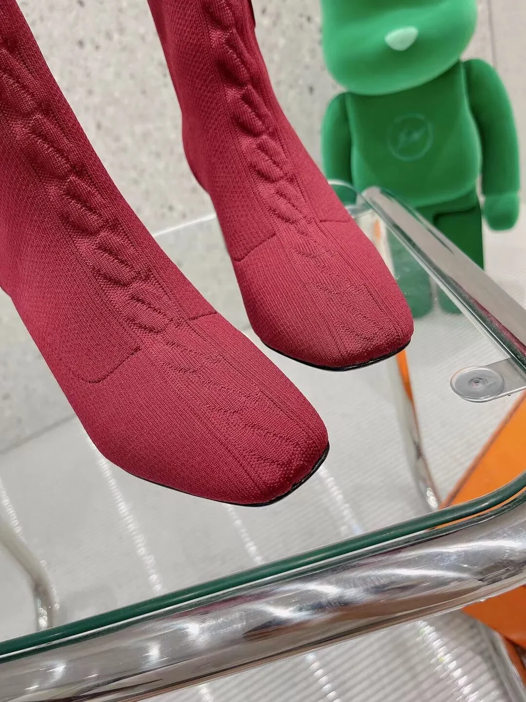 Hermes Volver 60 Ankle Boots Red / Hermes Volver 60 Ankle Boots Red /