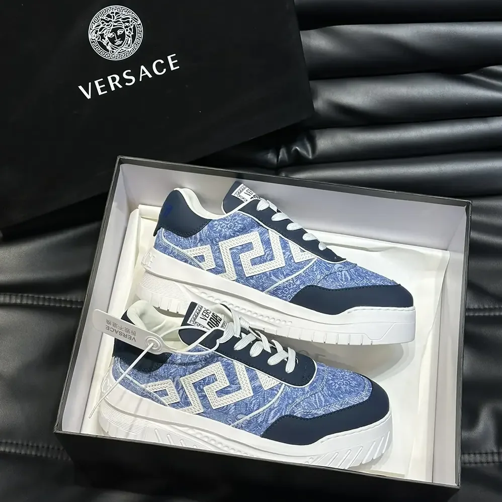 Versace Greca Odissea Sneakers for Unisex Versace Greca Odissea Sneakers for Unisex