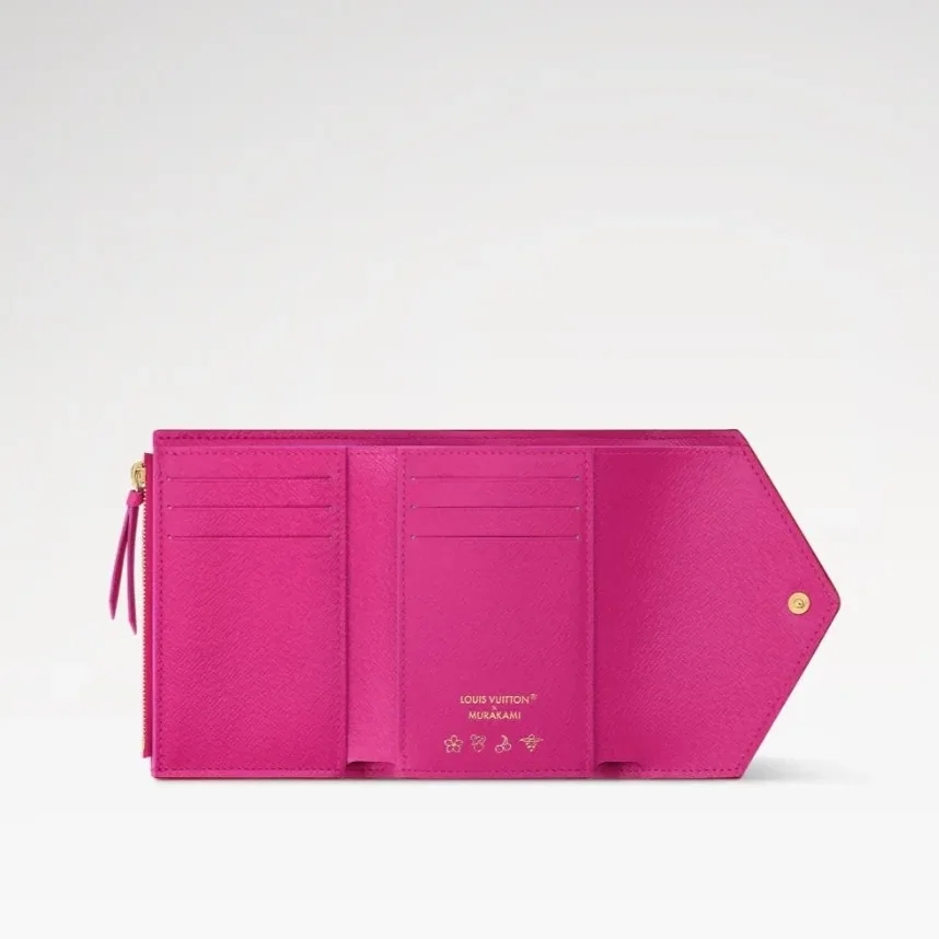 Louis Vuitton LV x TM Victorine Wallet in Multicolor Gold Hardware