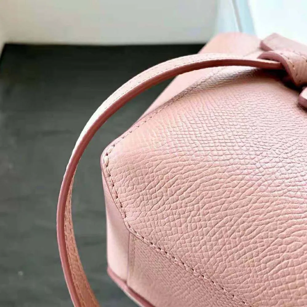 Celine Pico Belt Bag in Grained Calfskin Vintage for Women in Pink
