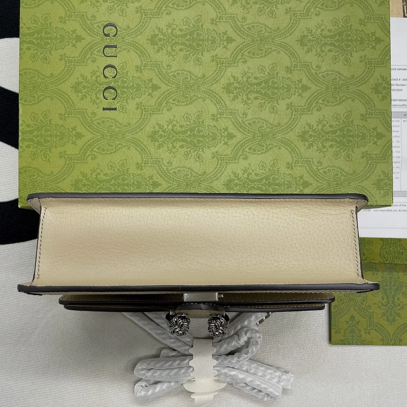 Gucci Dionysus Small GG Bag Beige Gucci Dionysus Small GG Bag Beige