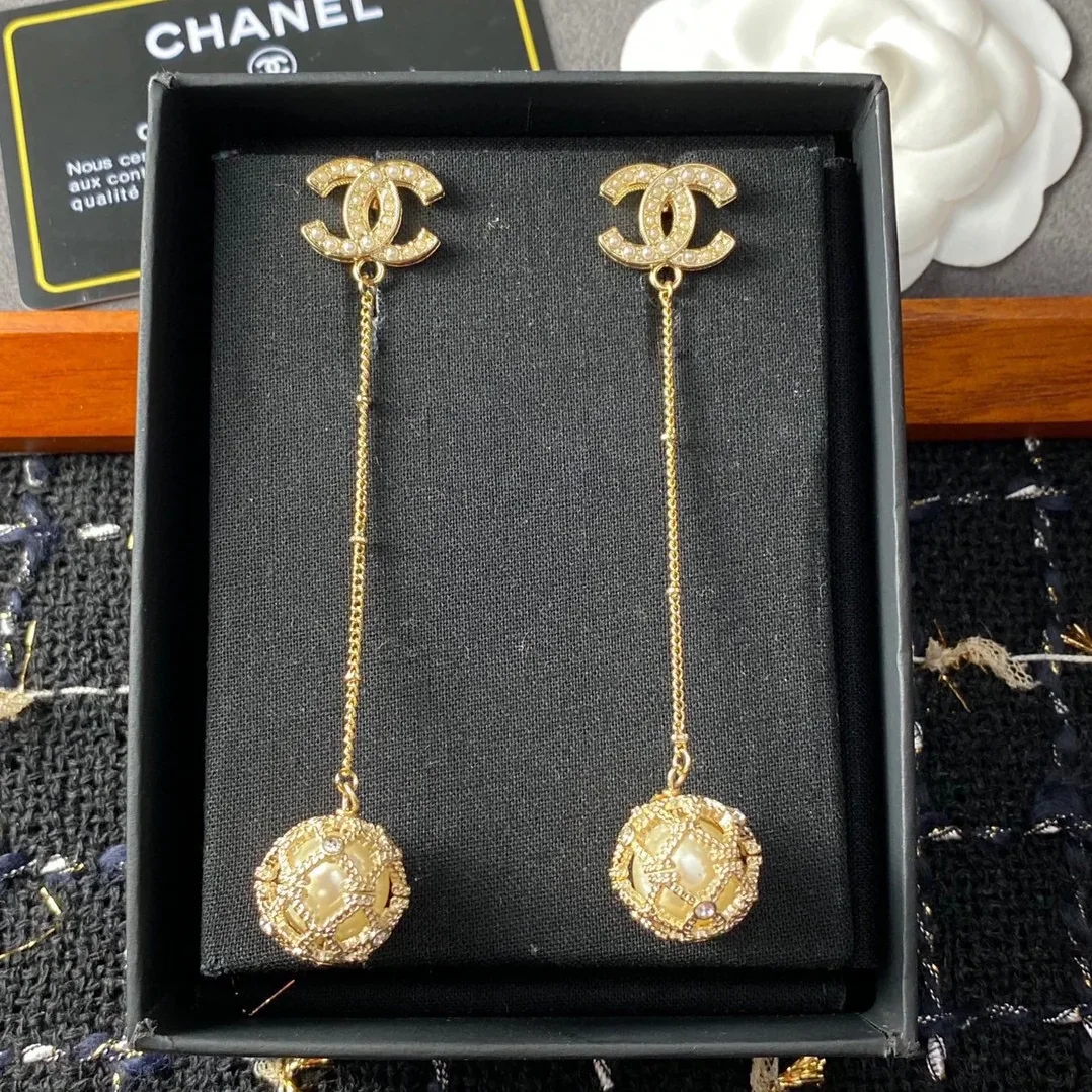 Long Earrings Gold Long Earrings Gold