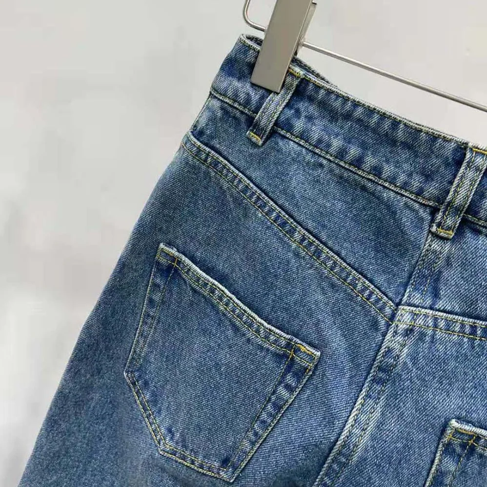 Prada Five-pocket Denim Jeans for Women in Navy