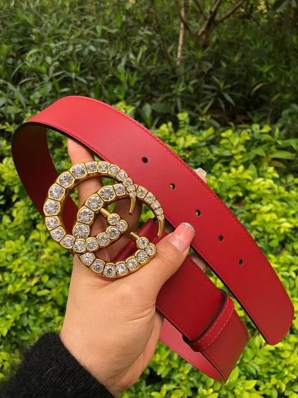Gucci Belt Beaded Double G Red GG, for Women Gucci Belt Beaded Double G Red GG, for Women
