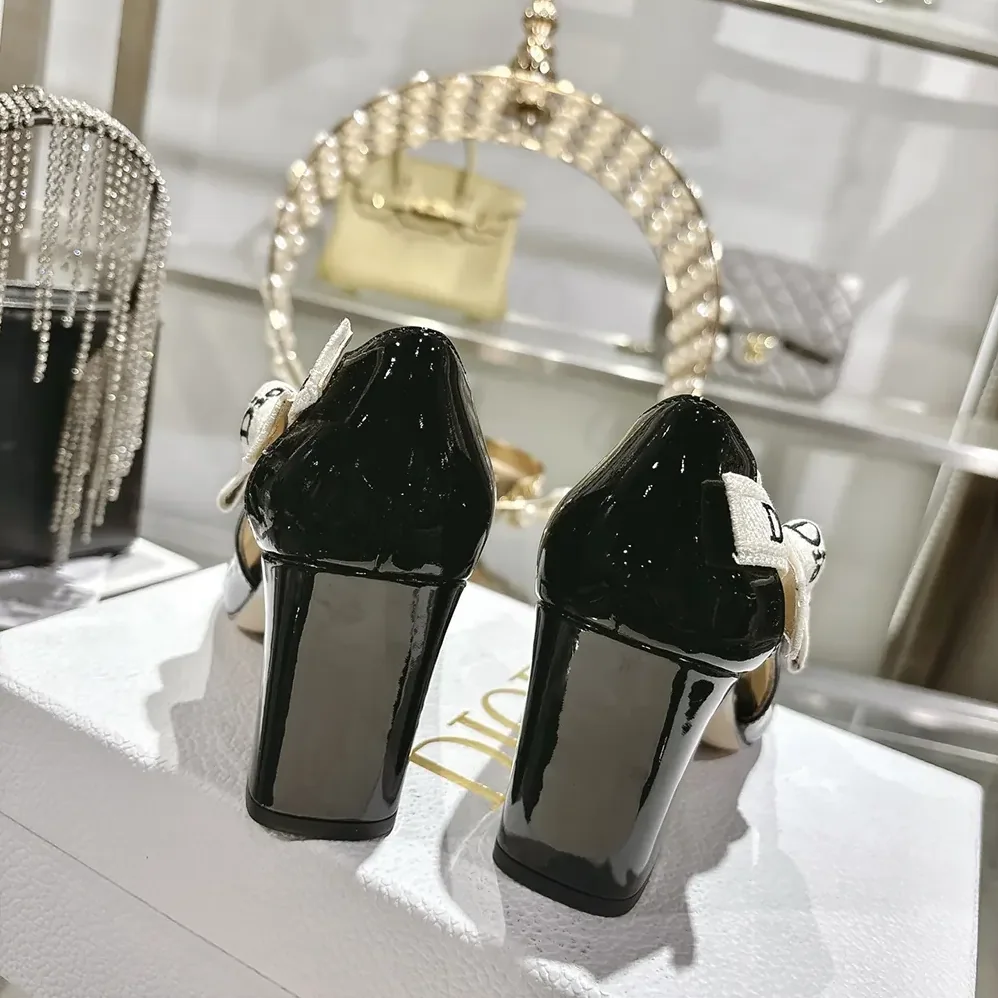 Dior J'Adior Pump Black Patent Calfskin for Women