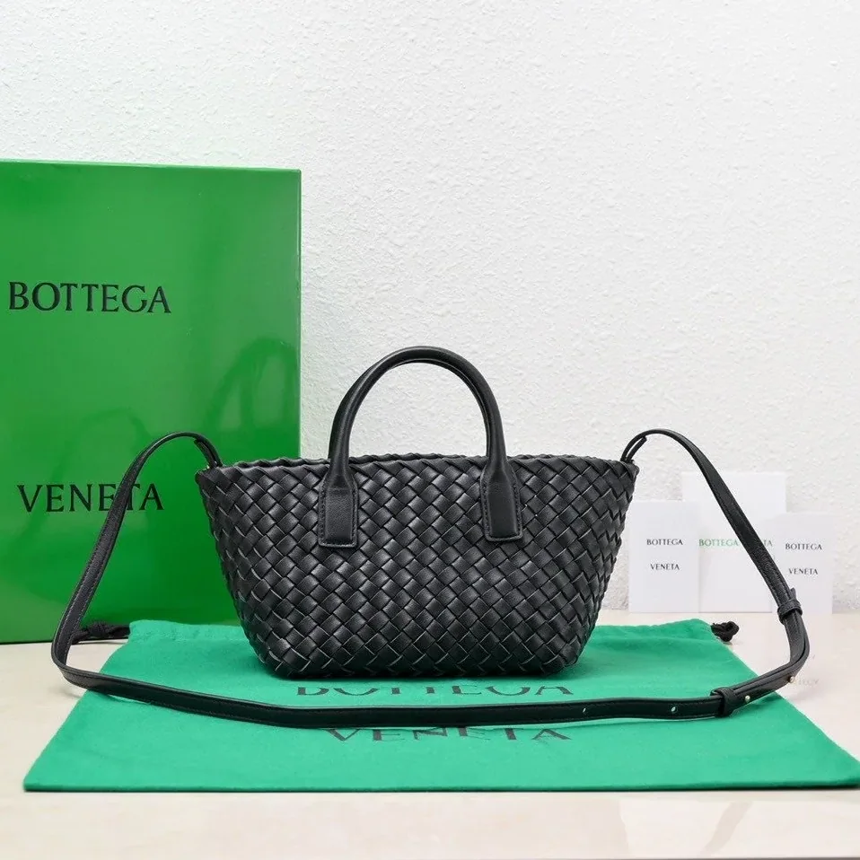 Bottega Veneta Mini Cabat Black Bottega Veneta Mini Cabat Black