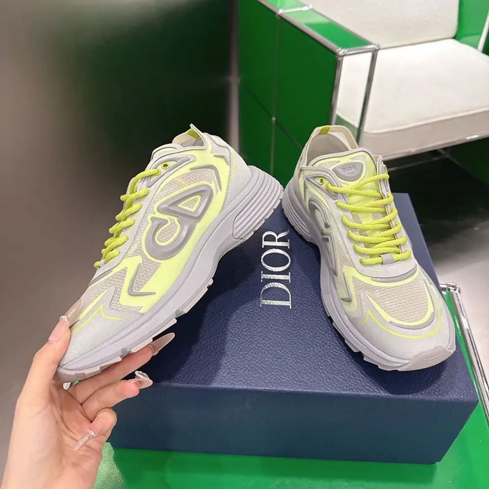 Dior B30 Countdown Tech Sneaker White Semi-Transparent N3O Nylon for Unisex Dior B30 Countdown Tech Sneaker White Semi-Transparent N3O Nylon for Unisex