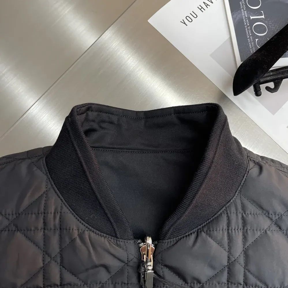 Dior Christian Dior Couture Reversible Jacket Black Blended Cotton Twill for Women