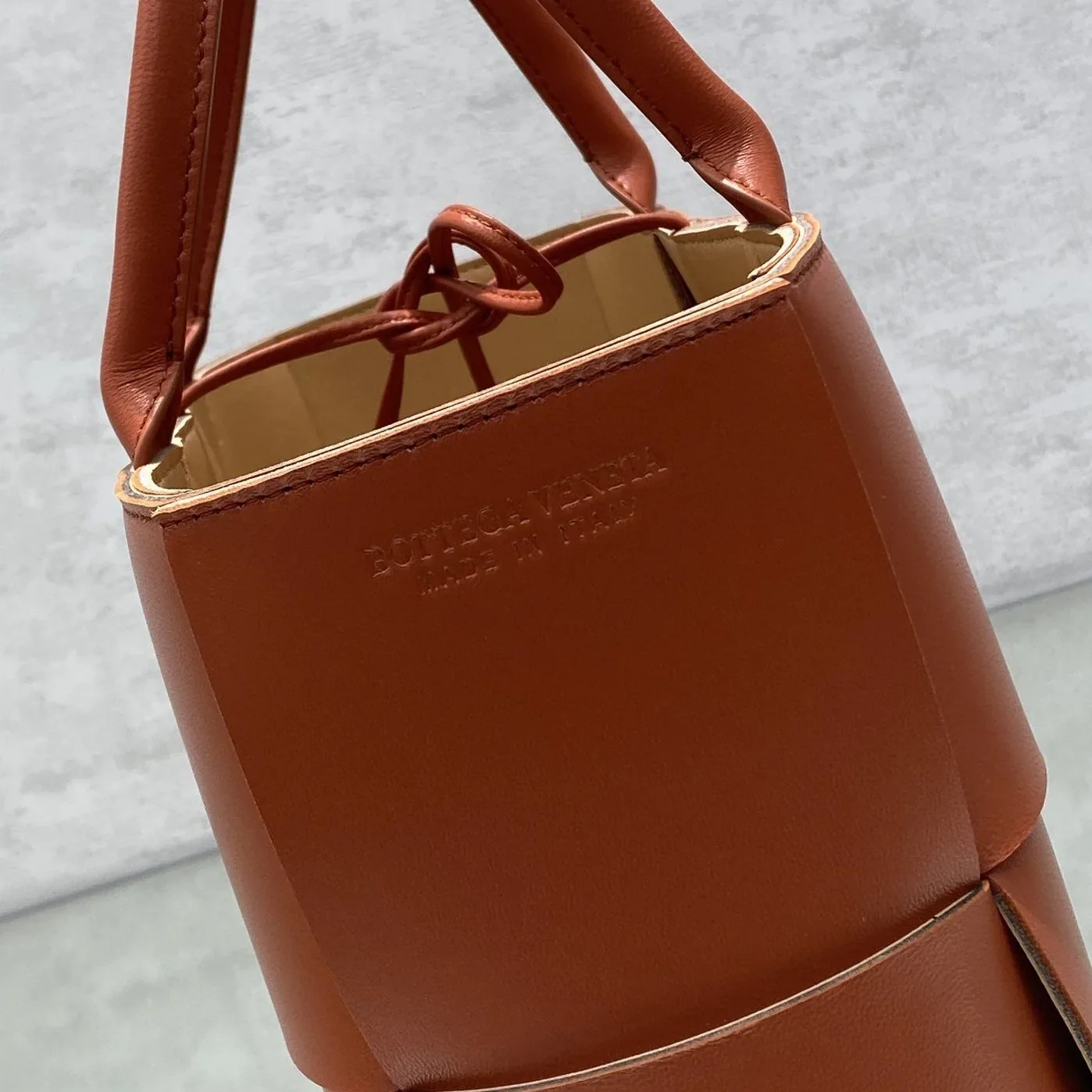 Bottega Veneta Small Arco Tote Bag Orange Bottega Veneta Small Arco Tote Bag Orange