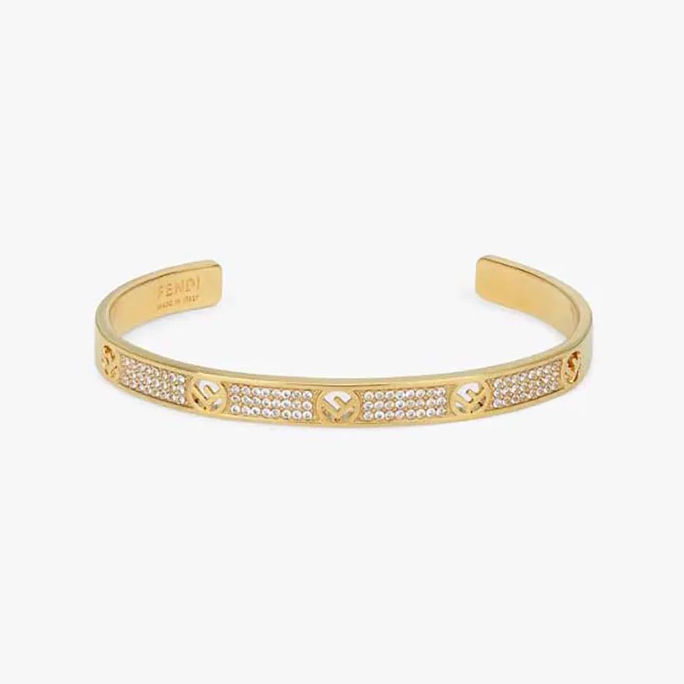 Fendi F Is Fendi Bracelet Gold for Women in colored Fendi F Is Fendi Bracelet Gold for Women in colored