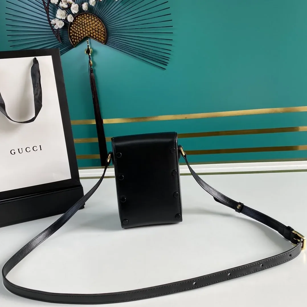 Gucci Horsebit 1955 Mini Bag Black Gucci Horsebit 1955 Mini Bag Black