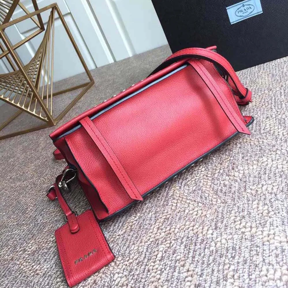 Prada Prada Etiquette Bag for Women in Red Prada Prada Etiquette Bag for Women in Red