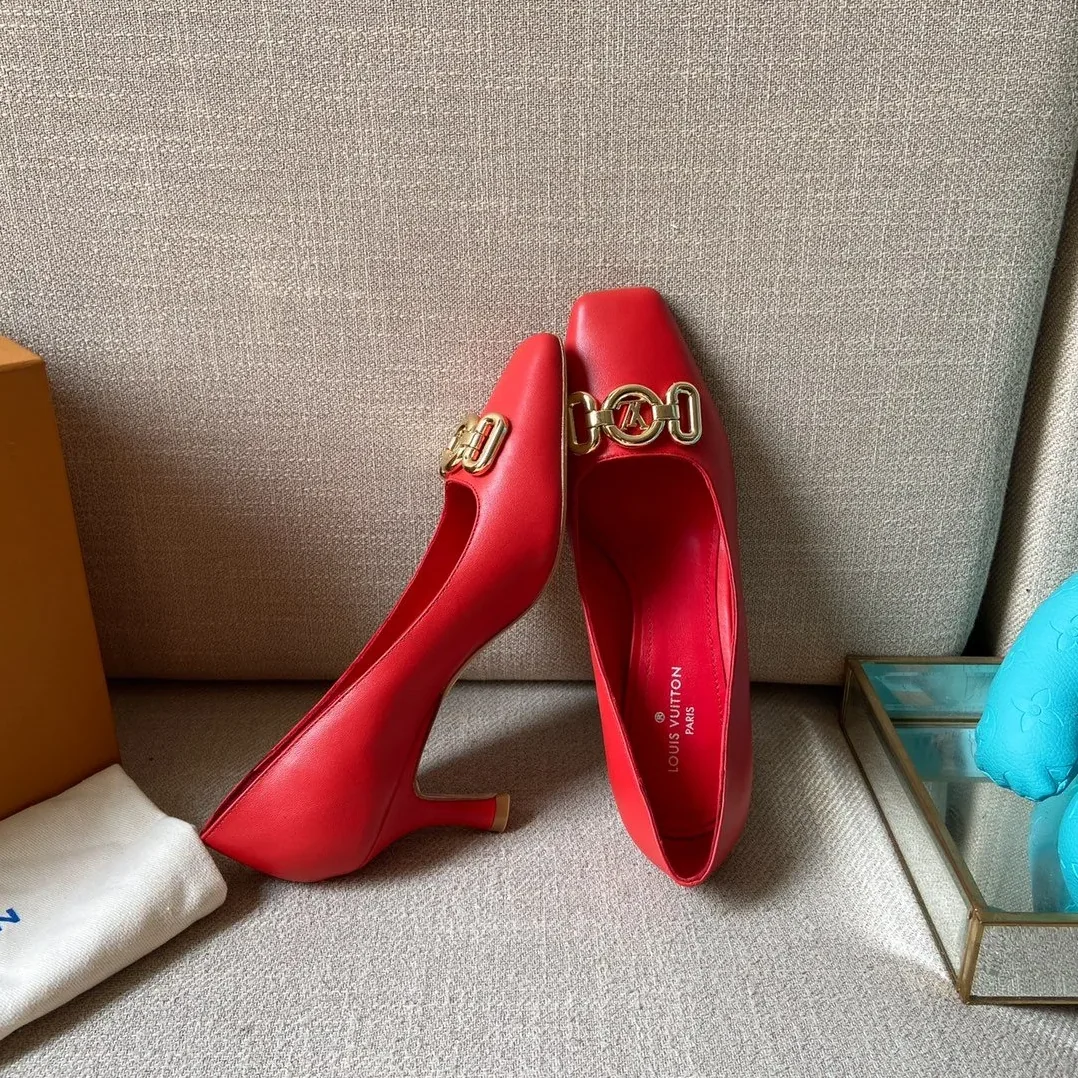 Louis Vuitton Rotary Pump Red for Women