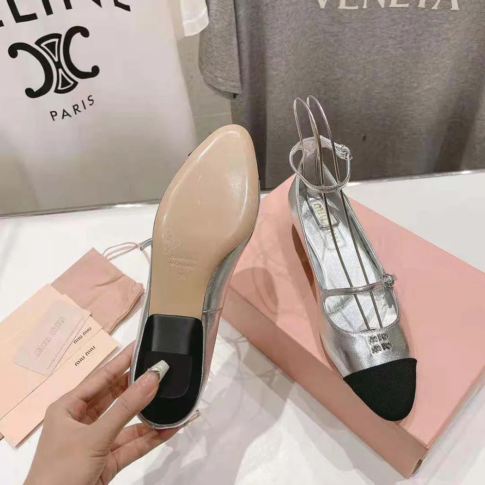 Miu Miu Mordoré Nappa Leather and Grosgrain Pumps for Women