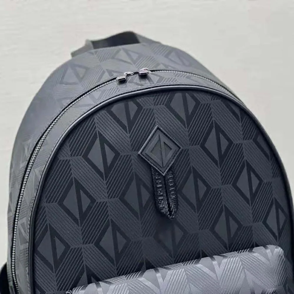 Dior Explorer Backpack Black CD Diamond Mirage Ski Capsule Nylon for Men Dior Explorer Backpack Black CD Diamond Mirage Ski Capsule Nylon for Men