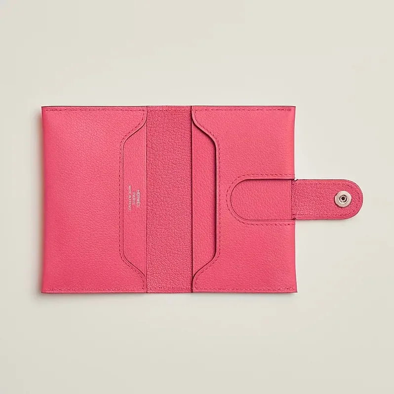 Hermes R.M.S Card Holder Rose Azalée / Hermes R.M.S Card Holder Rose Azalée /